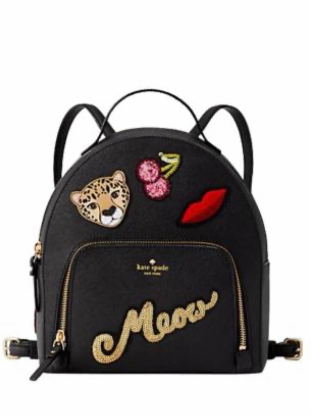 Kate Spade New York RUN WILD LEOPARD TOMI BACKPACK
